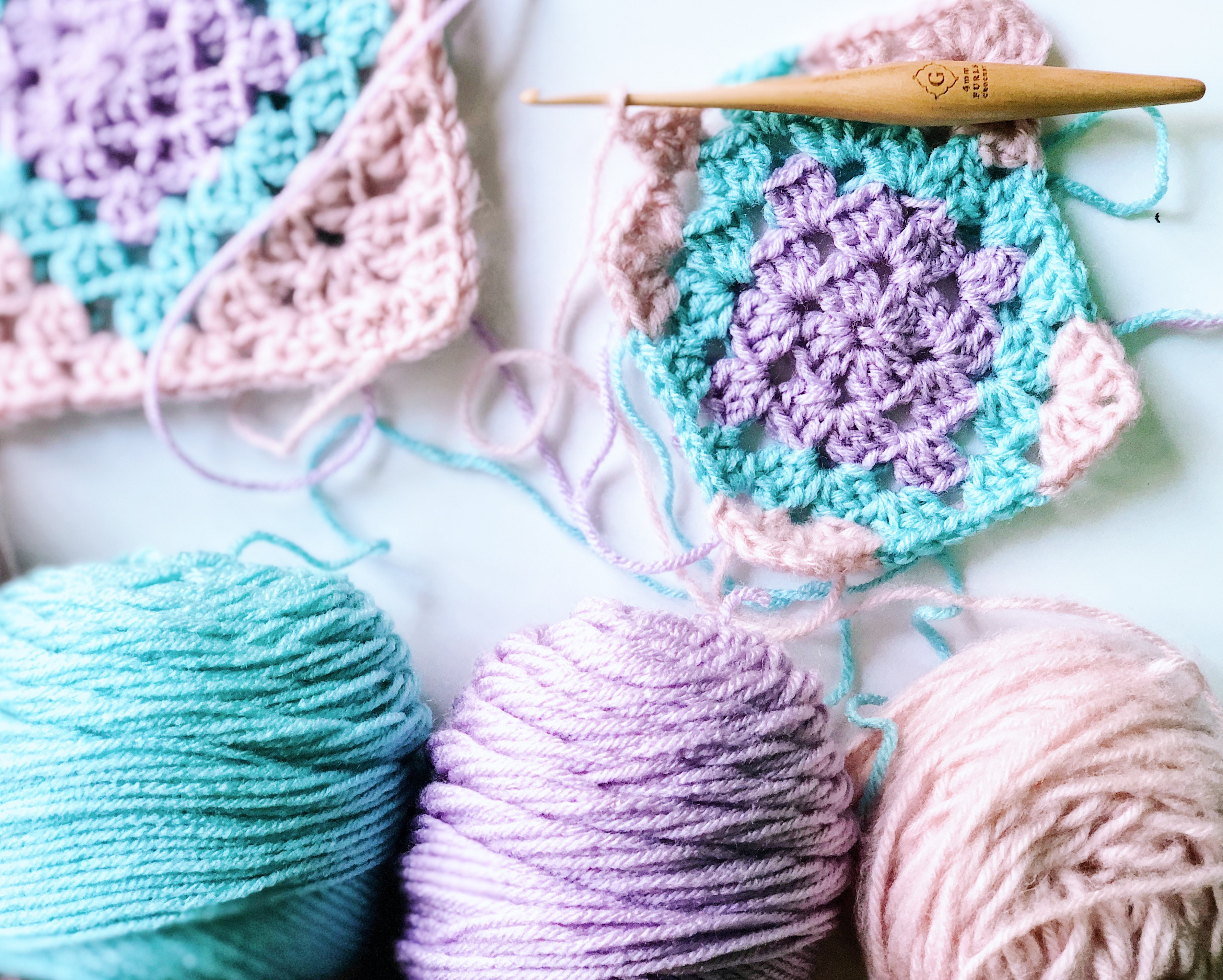 Adalyn Rose Afghan Block – Free Crochet Pattern