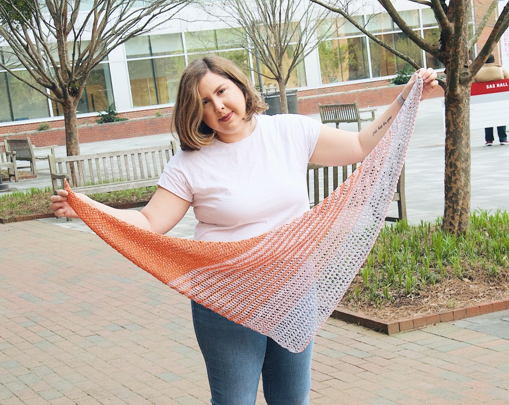 Sorbet Summer Shawl – Free Crochet&nbsp;Pattern