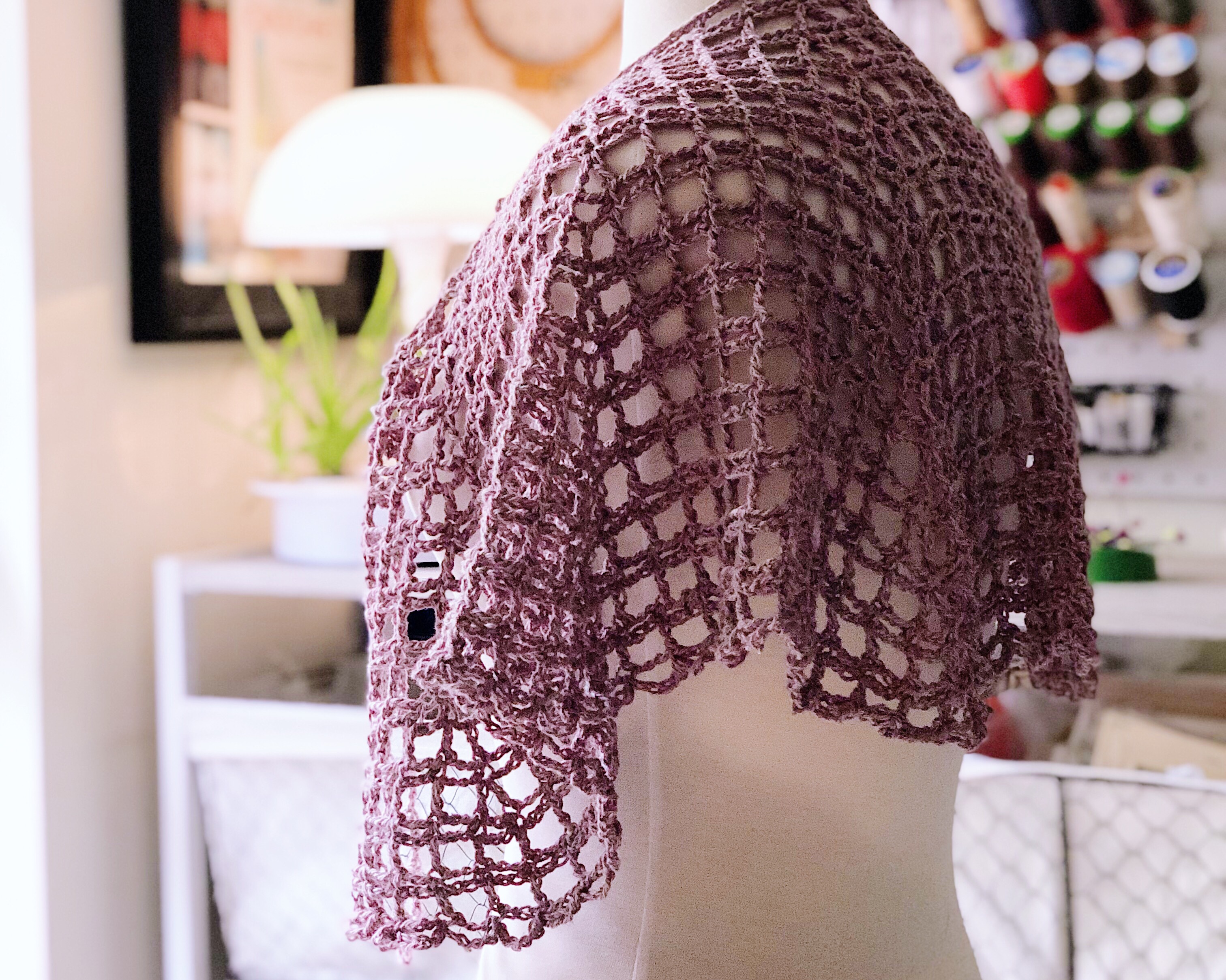 Spring Hope Crochet Shawl – Free Crochet Pattern and Book Review