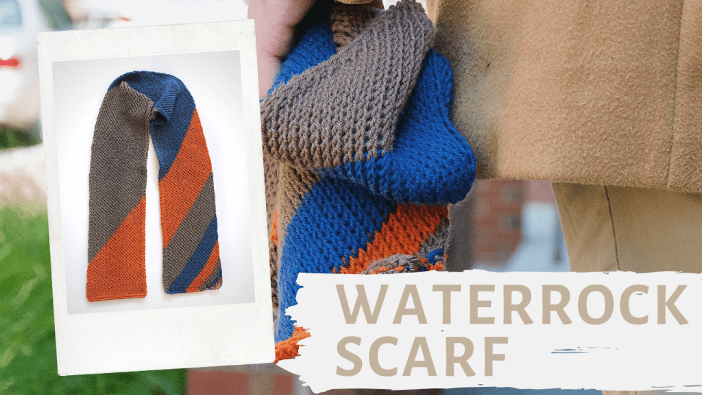 The Waterrock Scarf | An Easy Tunisian Crochet&nbsp;Scarf