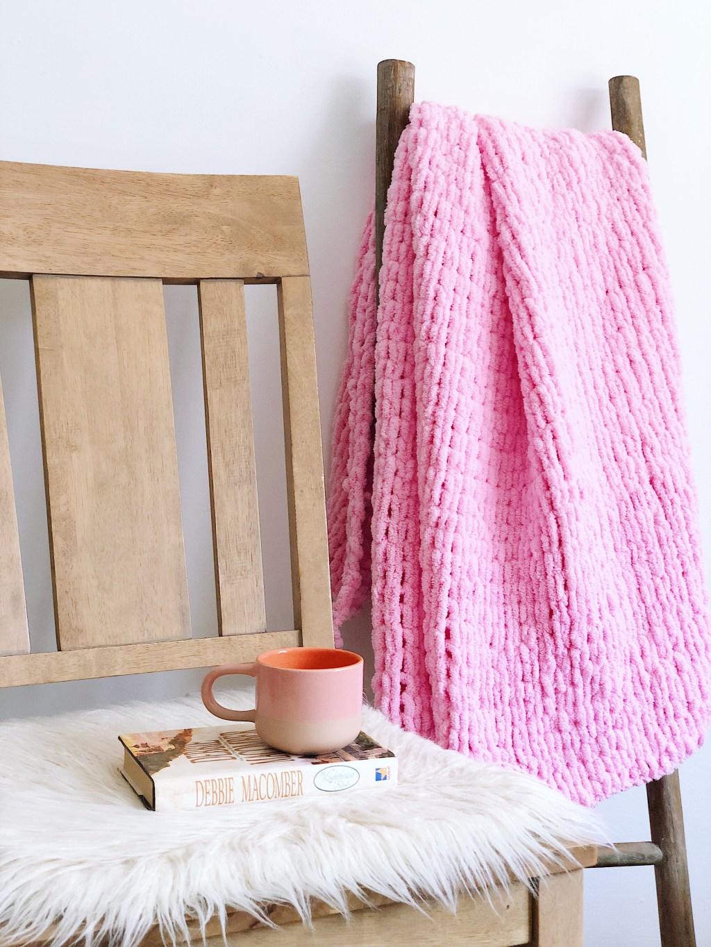 The Gift of Love Throw | A Crocheted Loop Yarn Throw&nbsp;Blanket