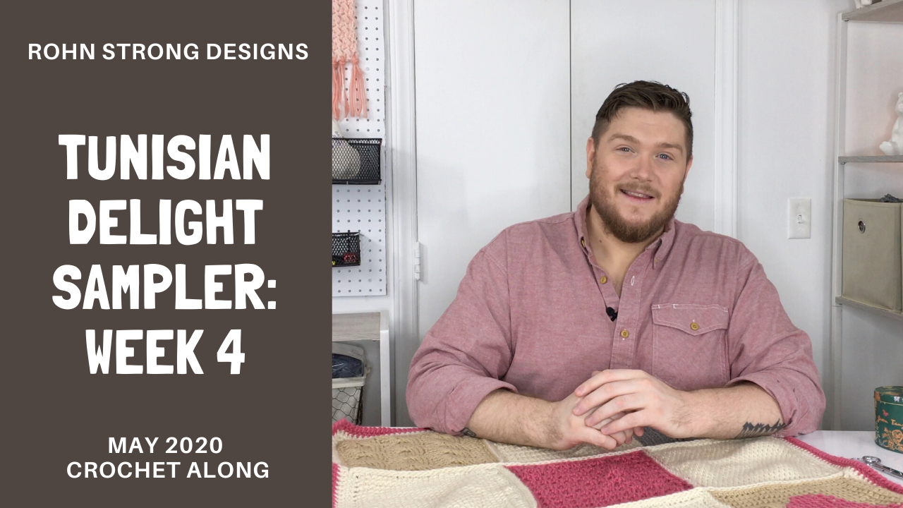 Tunisian Delight Sampler Afghan Crochet Along | Assembly and FInishing