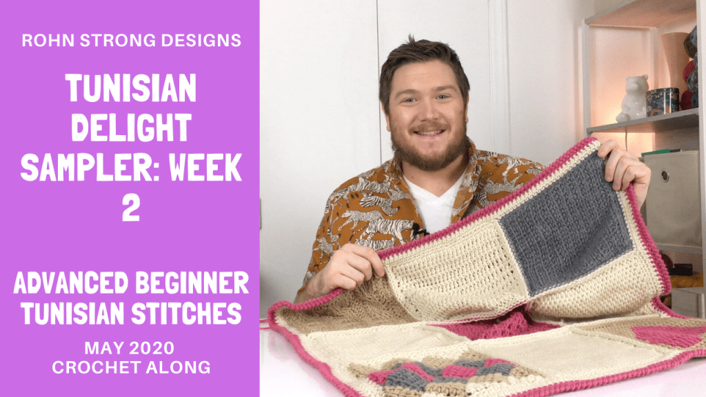 Tunisian Delight Sampler Afghan Crochet Along | Block 4, 5, and&nbsp;6