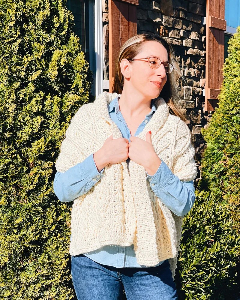 Pando Sweater Shawl Crochet Along – Part&nbsp;2