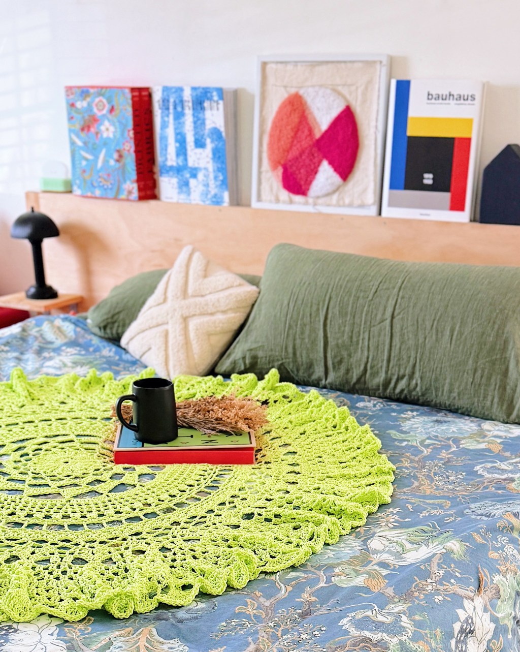 FREE CROCHET PATTERN – SLICE OF LIME MANDALA&nbsp;THROW